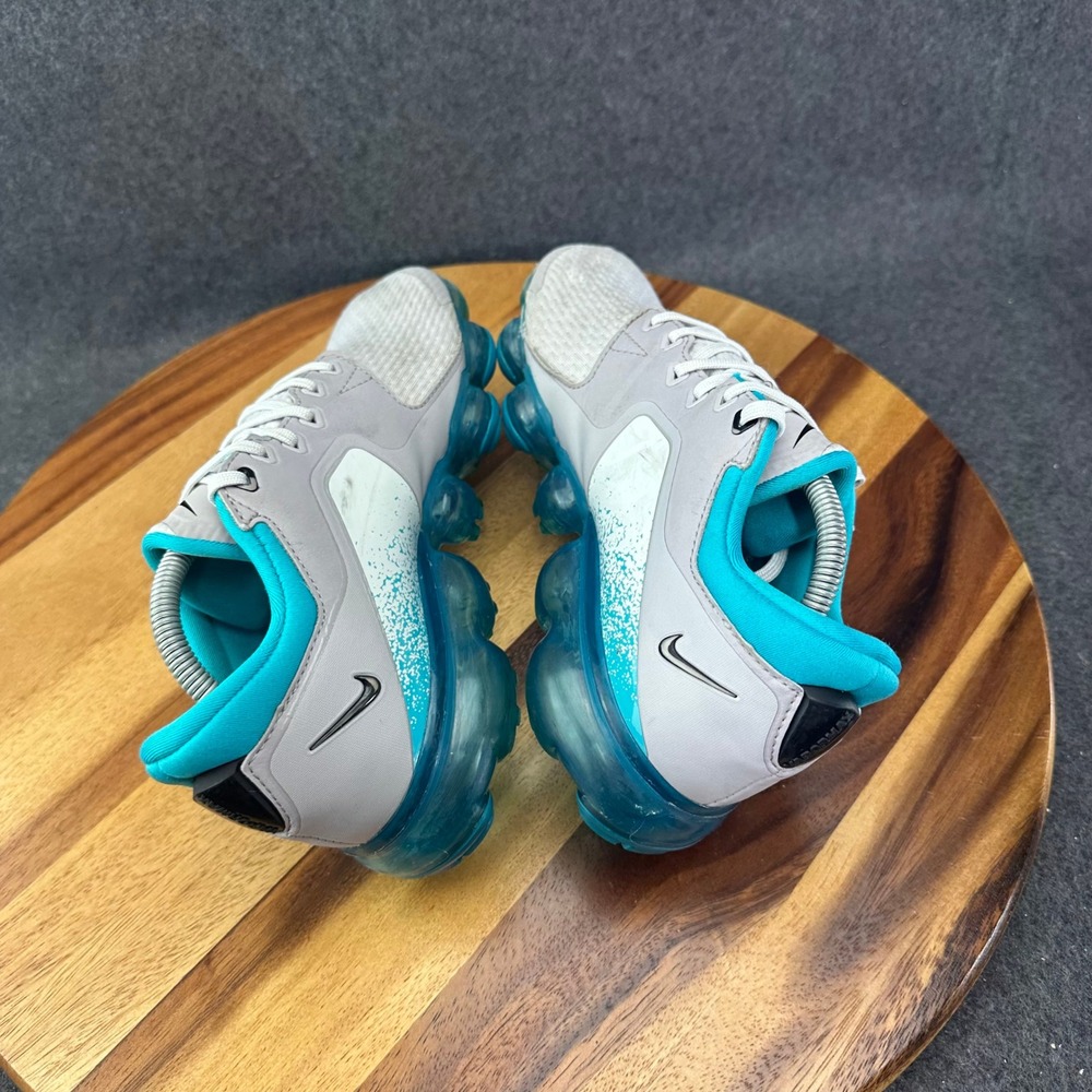 Nike Air Vapormax GS 917963-011 Vast Grey Black Dusty Cactus Size 6Y Womens 7.5 - Picture 9 of 12